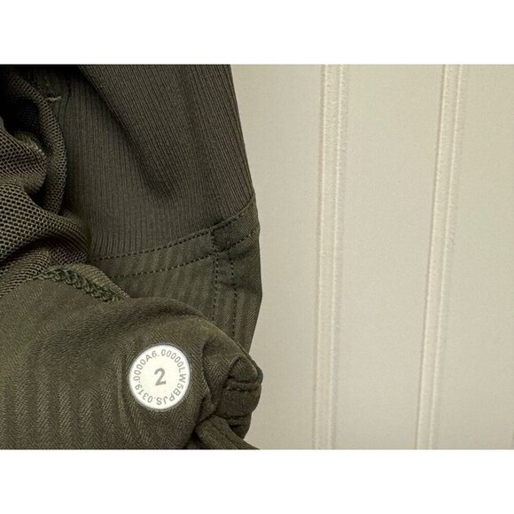 Lululemon athletica Women's Dance Studio Jogger Dark Olive Pant 2 LW5PBJS - Picture 5 of 6